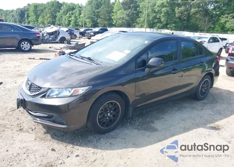 2013 Honda Civic Lx из США, поврежденный, VIN 19XFB2F56DE000827